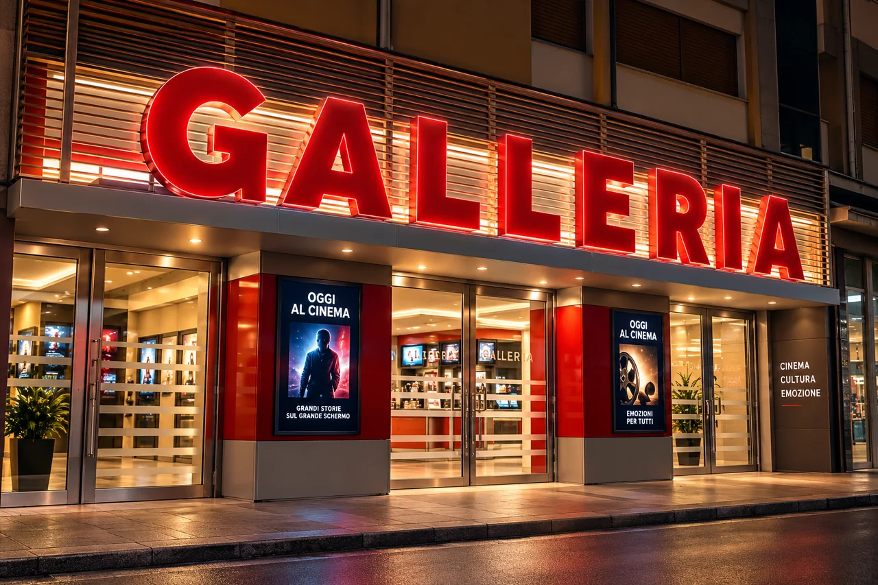 Ingresso del Multicinema Galleria a Bari